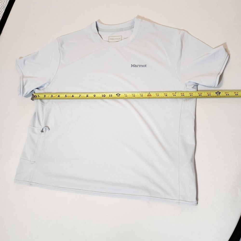 Marmot Women's Short Sleeve AirExchange Crew Neck Sun Shirt Tech Size Medium - Picture 11 of 14